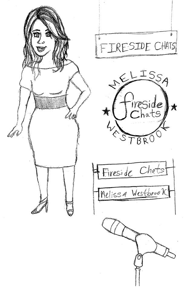 Fireside Chats Sketch by Johanan Colon