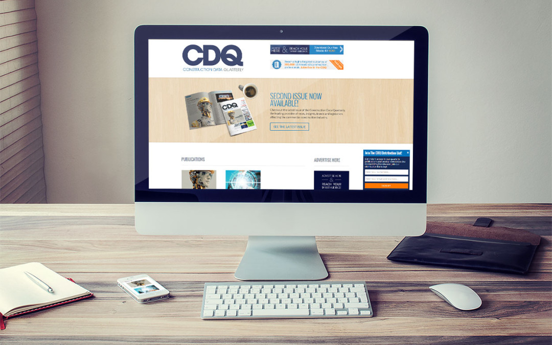 Construction Data Quarterly – Microsite